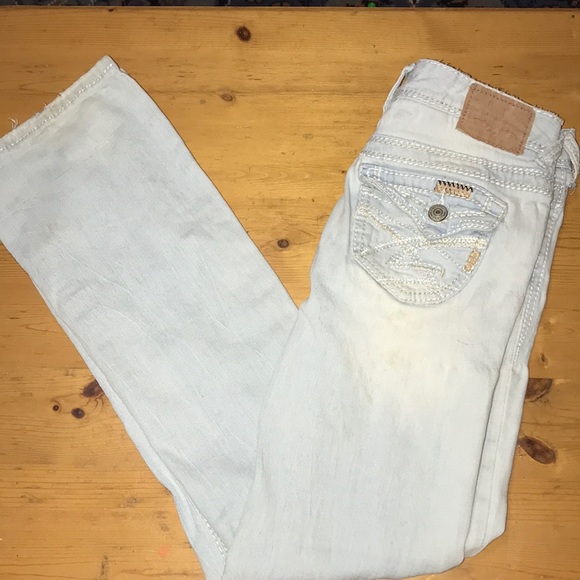 Amethyst Jeans Denim - Amethyst Jeans 1 Distressed